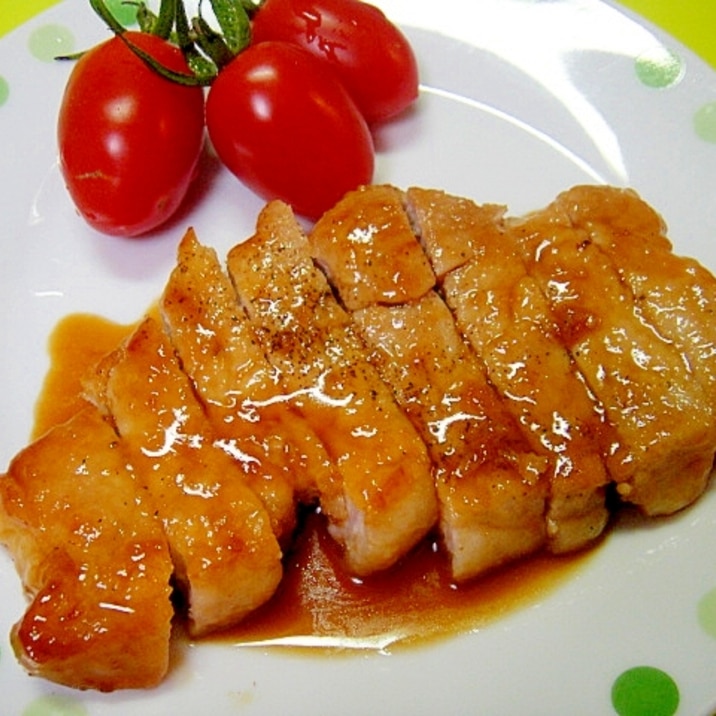 黒蜜照り焼きポークソテー レシピ 作り方 By Mint74 楽天レシピ 黒蜜照り焼きポークソテー レシピ 作り方 By Mint74 楽天レシピ